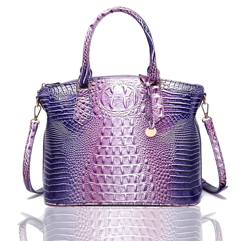 Crocodile Handbag Purse Satchel Bag Crossbody Classy Tote Bag Top :|